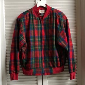 VTG Adolfo Women’s Plaid Jacket sz M